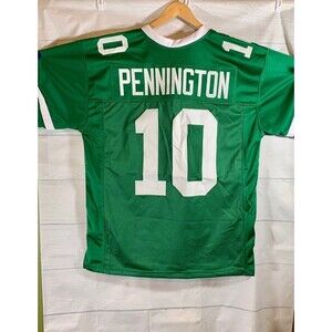 Handstitched Chad Pennington #10 New York Jets Jersey – Men’s XL Green NFL